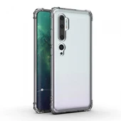 Blogy Note 10 ile Uyumlu Crystal Fit Kılıf Crystal Clear - 1