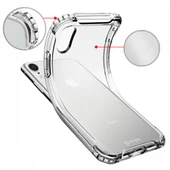 Blogy iPhone XR ile Uyumlu Crystal Fit Kılıf Crystal Clear - 2