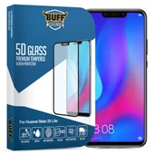 Buﬀ Mate 20 Lite ile Uyumlu 5D ile Uyumlu Glass Ekran Koruyucu thumbnail 1