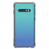 Blogy Galaxy S10 Plus ile Uyumlu Crystal Fit Kılıf Smoke Black - 1
