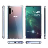 Blogy Galaxy Note 10 Plus ile Uyumlu Crystal Fit Kılıf Crystal Clear - 4