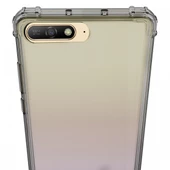 Blogy Y6 2018 ile Uyumlu Crystal Fit Kılıf Smoke Black - 2