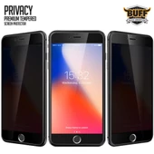 Buff iPhone 8 Plus / 7 Plus ile Uyumlu Privacy Ekran Koruyucu - 2