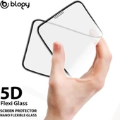 Blogy Mate 20 Lite ile Uyumlu Flexi 5D Ekran Koruyucu - 3