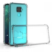 Blogy Mate 30 Lite ile Uyumlu Crystal Fit Kılıf Crystal Clear - 2