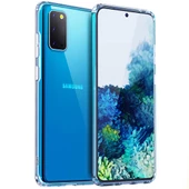 Buff Galaxy S20 ile Uyumlu Air Hybrid Kılıf Crystal Clear - 1
