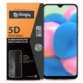 Blogy Galaxy A30s ile Uyumlu Flexi 5D Ekran Koruyucu - 2
