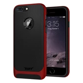 Buff iPhone 7 Plus ile Uyumlu New Armor Kılıf Red - 1