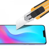 Buﬀ Nova 3 ile Uyumlu 5D ile Uyumlu Glass Ekran Koruyucu thumbnail 3