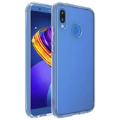 Buff P20 Lite ile Uyumlu Air Hybrid Kılıf Crystal Clear - 1
