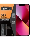 Blogy iPhone 13 / 13 Pro ile Uyumlu Flexi 5D Ekran Koruyucu - 1