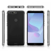 Blogy Y7 2018 ile Uyumlu Crystal Fit Kılıf Crystal Clear - 3