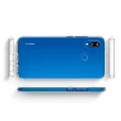 Buff P20 Lite ile Uyumlu Air Hybrid Kılıf Crystal Clear - 3