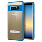 Buff Galaxy Note 8 ile Uyumlu Air Bumper Kılıf Blue - 1
