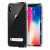 Buff iPhone X ile Uyumlu Air Bumper Kılıf Silver - 1