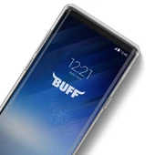 Buff Galaxy Note 8 ile Uyumlu Air Hybrid Kılıf Smoke Black - 3