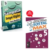 5.Sınıf Sempatik Sosyal Bilgiler Soru Bankası (Hediyeli) thumbnail 1