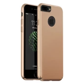 Buff iPhone 7 Plus ile Uyumlu Slim Fit Kılıf Gold - 1