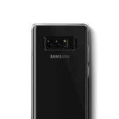 Buff Galaxy Note 8 ile Uyumlu Air Hybrid Kılıf Smoke Black - 5