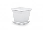 Omnipazar SO-VK03 Villa Kare Tabaklı Saksı 17 lt No 3 Omnipazar - 3