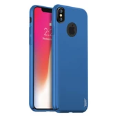 Buff iPhone X ile Uyumlu Slim Fit Kılıf Blue - 1
