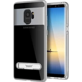 Buff Galaxy S9 ile Uyumlu Air Bumper Kılıf Silver - 1