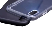 Zore iPhone XS Max ile Uyumlu iMax Tıpalı Silikon Kılıf Siyah - 2