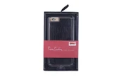 Pierre Cardin iPhone 6 Plus ile Uyumlu Deri Arka Koruma Paneli Siyah PCL-P11 - 1