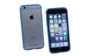 Pierre Cardin iPhone 6 ile Uyumlu Silikon Arka Koruma Paneli Mavi PCZ-S05 thumbnail 3