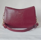 251RB751 Model Sarach Marka Bordo Renk Rugan Omuz Çantası - 1