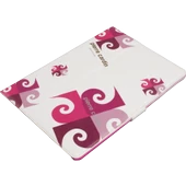 Pierre Cardin iPad 5/Air ile Uyumlu Suni Deri Tablet Kılıfı Pembe PCA-P02 - 1