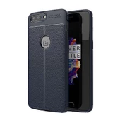 Zore One Plus 5 ile Uyumlu Niss Silikon Kılıf Lacivert - 1