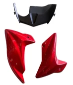 Mondial Drift L 125 Alt Sakal Takımı Kırmızı - 1