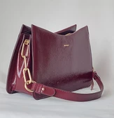 251RB751 Model Sarach Marka Bordo Renk Rugan Omuz Çantası - 2