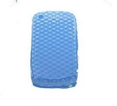 BlackBerry 9300 3G ile Uyumlu Şeffaf Silikon Kılıf Beyaz - 1