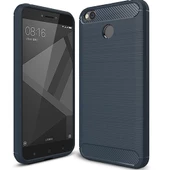 Red Mi 4X ile Uyumlu Room Silikon Kılıf Lacivert - 1