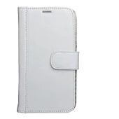 Galaxy S5 G900 ile Uyumlu Hakiki Deri Kapaklı Kılıf Beyaz thumbnail 1