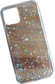 iPhone 11 Pro Max ile Uyumlu Simli Ay Silikon Kılıf - 1