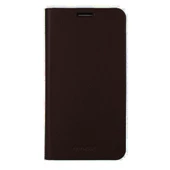 Anymode N9000 Galaxy Note 3 ile Uyumlu Diary Case Stand Kılıf Kahverengi (Out) - 1