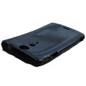 Xperia TX LT29i ile Uyumlu Deluxe Silikon Kılıf Siyah thumbnail 1