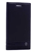 Zore Vibe S1 ile Uyumlu Elite Serisi Kapaklı Kılıf Siyah - 1