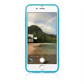 iPhone 6S Plus/6 Plus ile Uyumlu Nokta Desen Silikon Kılıf Mavi - 2