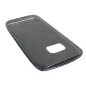 One M9 ile Uyumlu Ultra Slim Silikon Kılıf Beyaz thumbnail 1