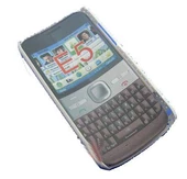 E5 ile Uyumlu Delikli Sert Kauçuk Kılıf Beyaz Renk - 2