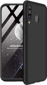 Zore Galaxy M30 ile Uyumlu Ays Sert Kılıf Siyah - 1