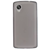 Nexus 5 D821 ile Uyumlu Ultra Slim Kılıf 0,3 mm Siyah - 1