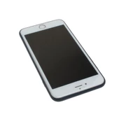 iPhone 6S Plus/6 Plus ile Uyumlu Slim Silikon Deri Desenli Kılıf Lacivert - 2