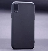 Zore iPhone Xs ile Uyumlu İmax Silikon Kılıf Siyah - 1
