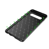 Zore Galaxy S10+ Plus ile Uyumlu Negro Silikon Kılıf Siyah - 3