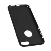 iPhone 7 Plus ile Uyumlu Rubber Kılıf Siyah - 2